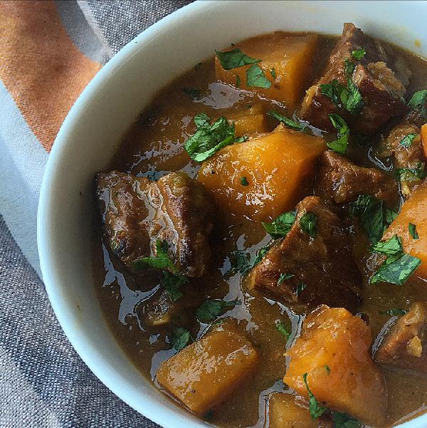 BEEF & SWEET POTATO STEW