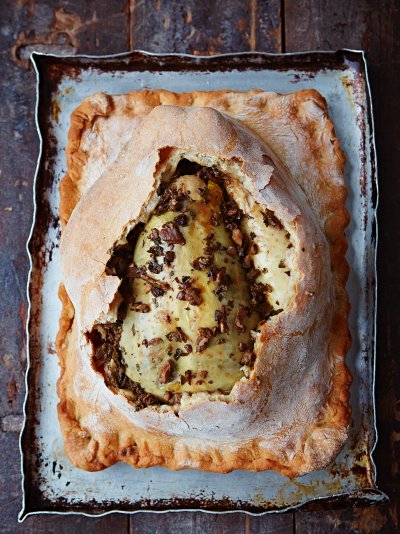 Chicken in a crust