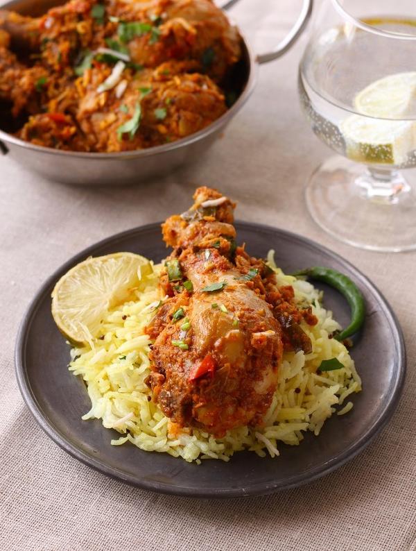 أرز برياني بالدجاج
