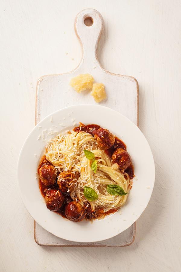 Meatballs and Pasta