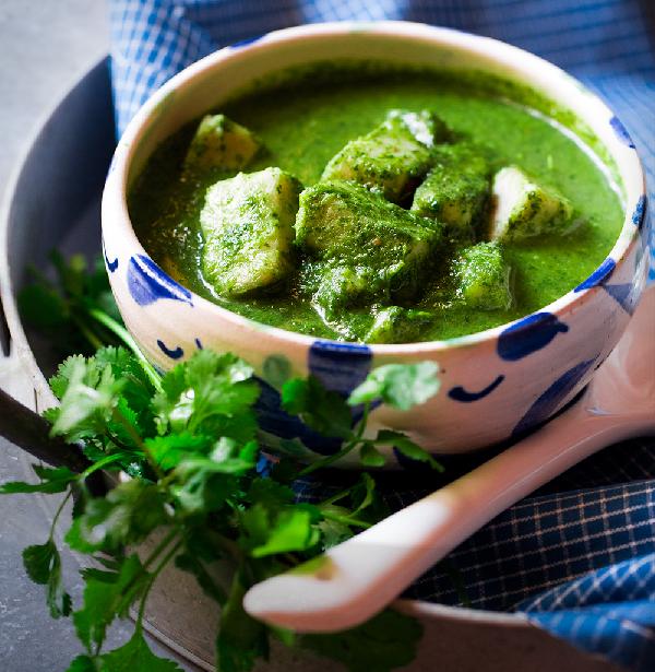 Egyptian Colocasia with herbs