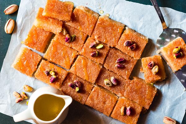 EGYPTIAN SEMOLINA DESSERT 