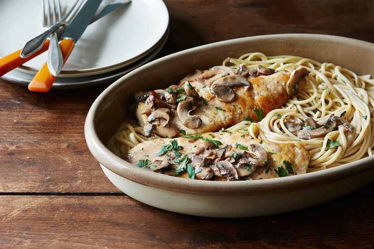 Chicken Marsala.