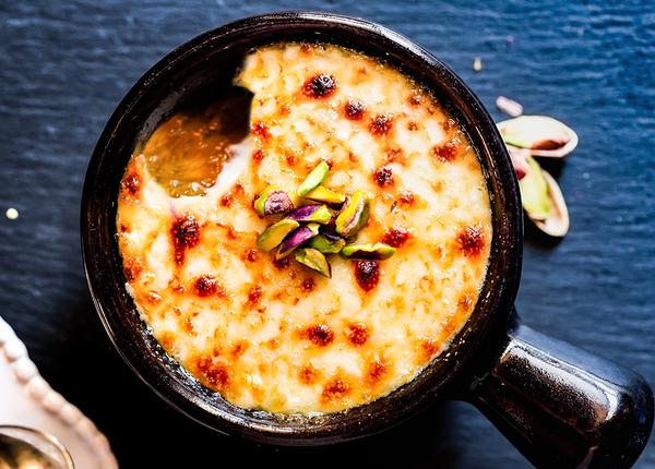 PUMPKIN WITH BECHAMEL SAUCE AND NUTS