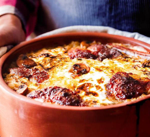 ROASTED RICE POT WITH CHICKEN 