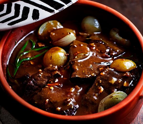 Egyptian beef Stew "Kabab Halaa"